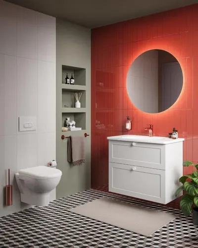 רוט קלאסיק Root classic ארון תלוי VITRA 60/47 לבן מט