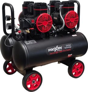 מדחס אוויר ללא שמן 2900W מיכל כפול 48 ליטר (2X24) PROXEN