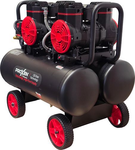 מדחס אוויר ללא שמן 2900W מיכל כפול 48 ליטר (2X24) PROXEN 