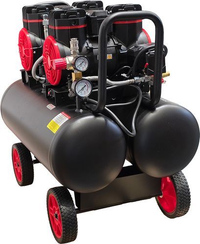 מדחס אוויר ללא שמן 2900W מיכל כפול 48 ליטר (2X24) PROXEN 