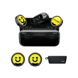 קיט 4 משדרים אלחוטיים ומקלט Insta360 Mic Pro