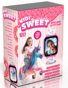 KidiWatch SWEET החדש שעון טלפון חכם מעודד עצמאות ובטחון עצמי