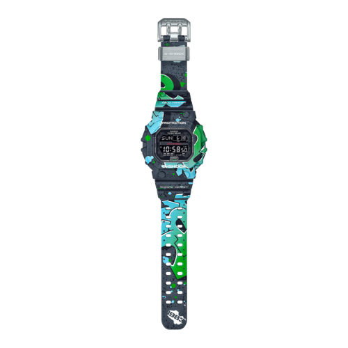 CASIO GX-56SS-1D Street Spirit מגנון סולארי צבע גרפיטי