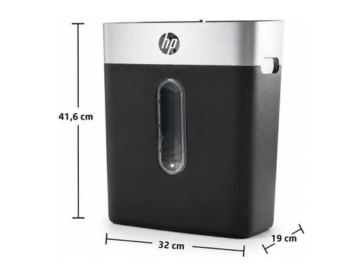 מגרסת נייר צבע שחור  HP OneShred 8cc