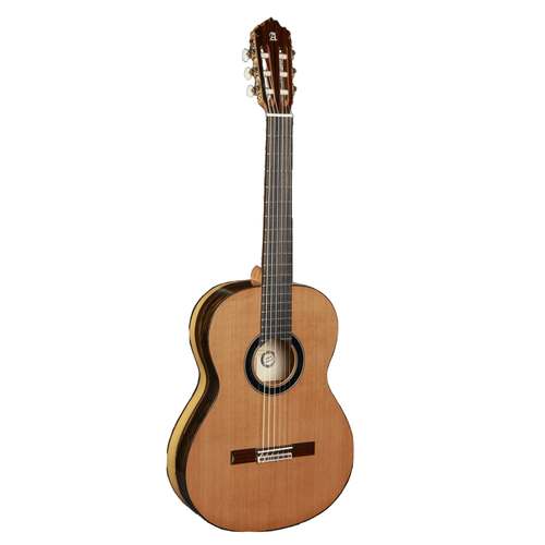 גיטרה קלאסית + נרתיק ALHAMBRA 6 White Ebony back and sides+ 25mm bag