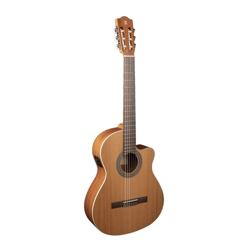 גיטרה קלאסית מוגברת ALHAMBRA Z-NATURE CW EZ Cutaway + 10mm bag