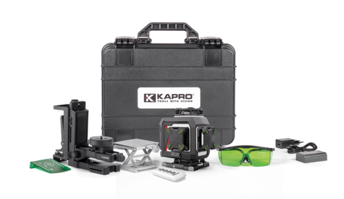 פלס לייזר ירוק 360° Maestro 4D – פלס לייזר מקצועי 4D לדיוק מרבי - KAPRO