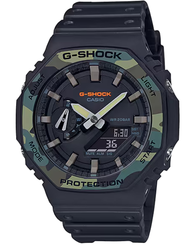CASIO GA-2100SU-1A CARBON Camouflage 