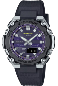 CASIO GST-B600A-1A6 G-STEEL קארבון בלוטוס סולארי