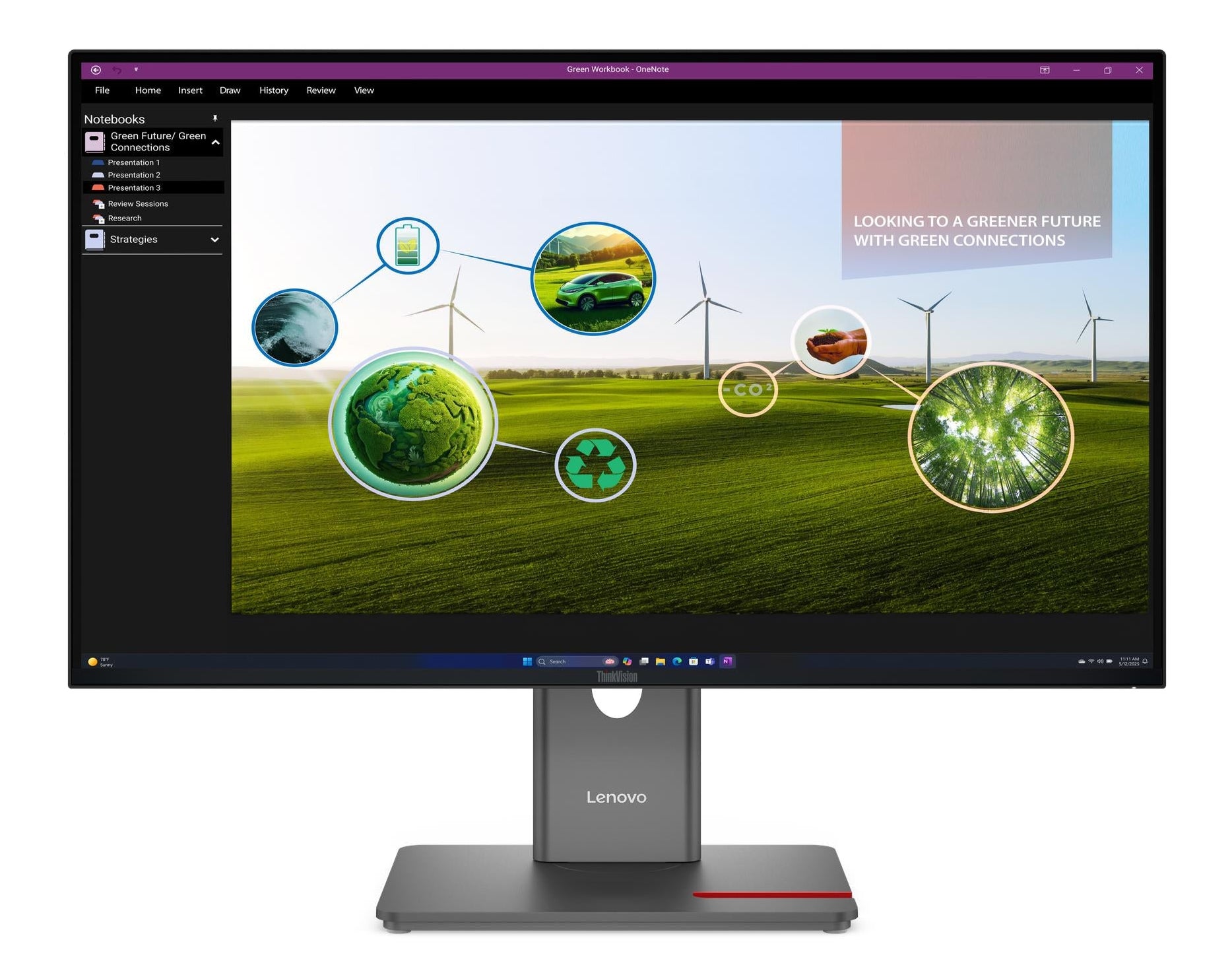 מסך מחשב Lenovo ThinkVision P27Q-40 64A7GAT6IS