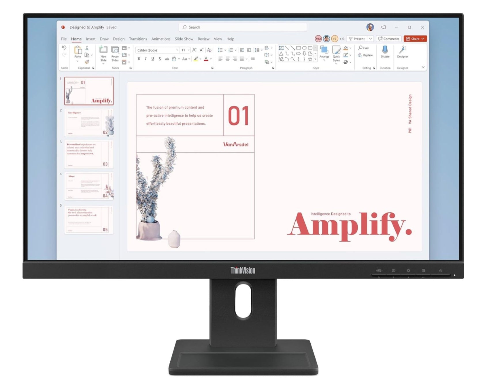 מסך מחשב Lenovo ThinkVision E24-40 64BAMAT1IS