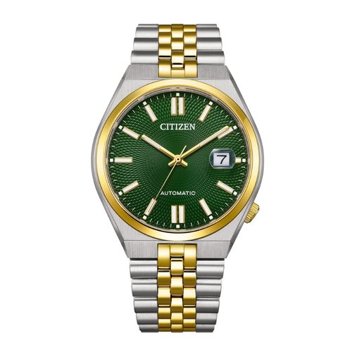 שעון אוטומטי טסויסה 60 טוטון לוח ירוק NK0024-54X Citizen Automatic - תמונה 2