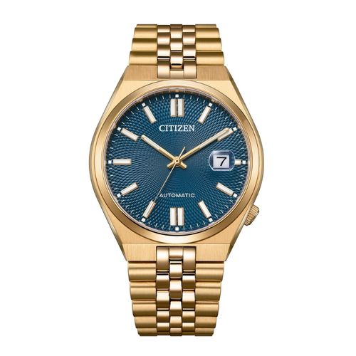 שעון אוטומטי טסויסה 60 רוז לוח כחול NK0023-57L Citizen Automatic - תמונה 2