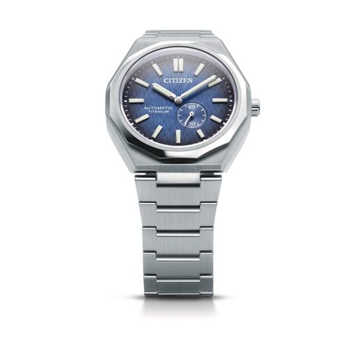 שעון אוטומטי סופר טיטניום כחול מטאלי NK5020-58M Citizen Automatic - תמונה 4