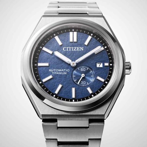 שעון CITIZEN אוטומטי טיטניום וזכוכית NJ0180-80L Citizen Automatic - תמונה 2