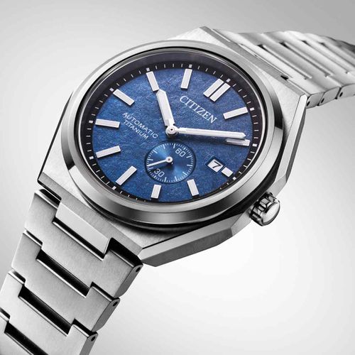 שעון CITIZEN אוטומטי טיטניום וזכוכית NJ0180-80L Citizen Automatic - תמונה 3