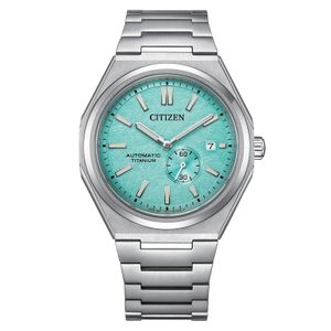 שעון CITIZEN אוטומטי טיטניום וזכוכית NJ0180-80M