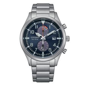 שעון CITIZEN כרונוגרף סולארי לגבר CA7028-81L
