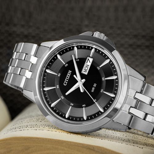 שעון פלדת אל חלד אנלוגי עם תאריכון BF2011-51E Citizen - תמונה 2