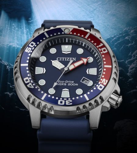 שעון צלילה סולארי Diver לגבר 200 מ’ BN0168-06L Citizen Eco-Drive - תמונה 2