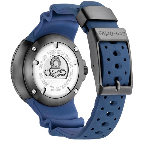 שעון צלילה 300 מ’ Ecozilla Blue BJ8055-04E Citizen Eco-Drive - תמונה 2
