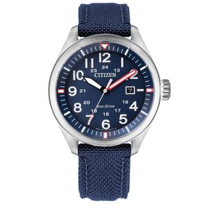 שעון לגבר CITIZEN סולארי, ללא סוללה AW5000-16L