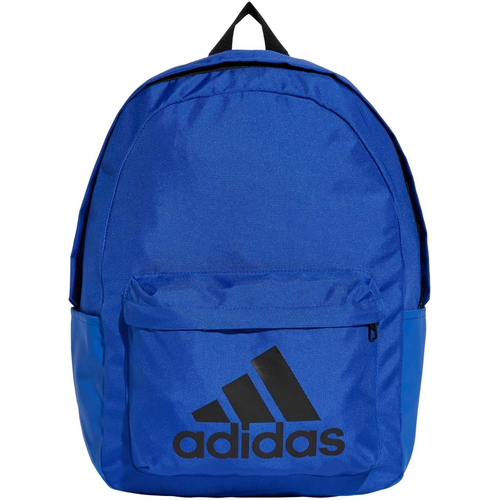 תיק גב Adidas דגם קלאסיק - כחול לוגו שחור 1