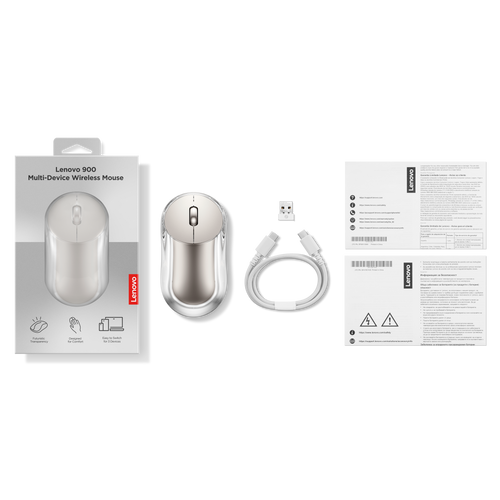 Lenovo 900 Multi-Device Wireless Mouse GY51V37443 לנובו