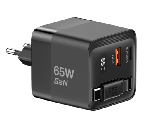 מטען קיר MWC65RC שחור מבית MIRACASE