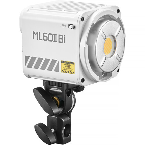  Godox ML60IIBi KIT2 תאורת לד Bi-color עם מתאם סוללה V-Mount 