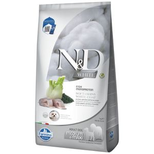 N&D לכלב לבן בינוני וגדול 7 ק"ג