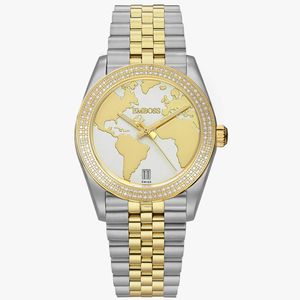 שעון EMBOSS לאישה Save The Planet Ladies שיבוץ מלא Full Grid EYSPFASYSM2160
