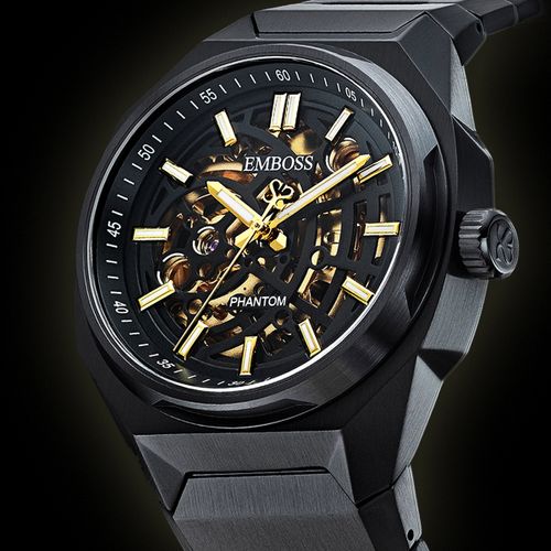 שעון אמבוס פנטום EMBOSS Phantom Limited Edition EMPHSKBKYMB000 – שעוני גברים EMBOSS