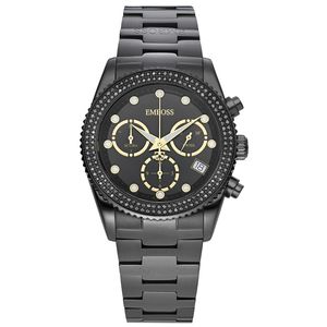 שעון לאישה Emboss Scuba Lady יהלומים EYSCFCBKBMB160