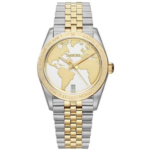 שעון אמבוס סייב EMBOSS Save The Planet Ladies EMSPFASYSM2000 – שעוני נשים EMBOSS