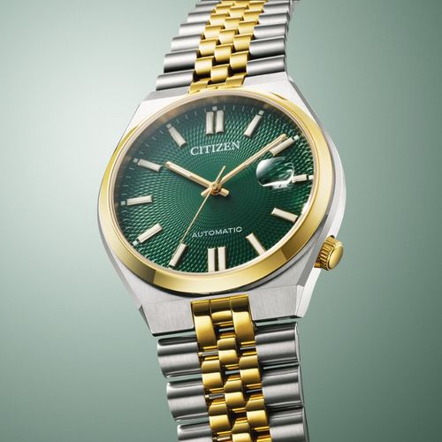 שעון סיטיזן Citizen NK0024-54X לגבר בצבע כסוף וזהב