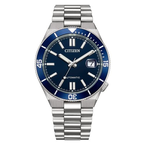 שעון סיטיזן Citizen NJ0230-59L לגבר בצבע כסוף