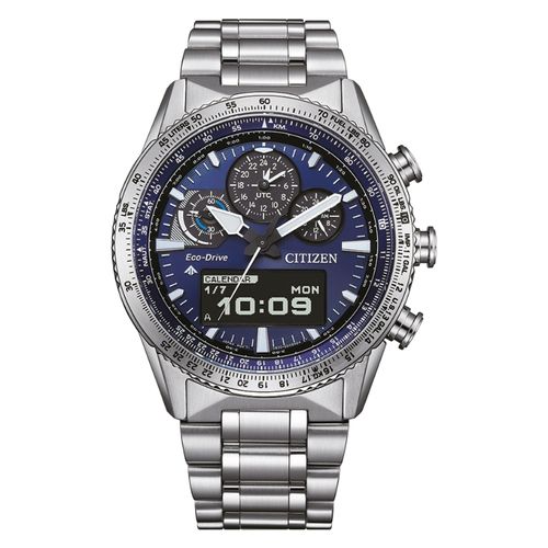 שעון סיטיזן Citizen JV2000-51L לגבר בצבע כסוף