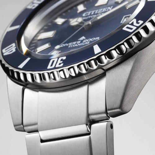 שעון סיטיזן Citizen NB6021-68L לגבר בצבע כסוף