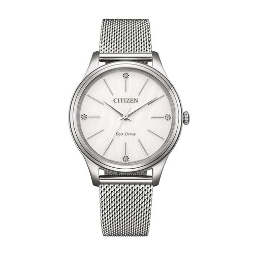 שעון סיטיזן Citizen EM1220-82A לאישה בצבע כסוף