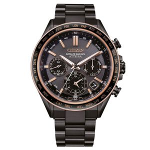 ATTESA סיטיזן Citizen- שעון GPS לווייני טיטניום סולארי CC4074-61W