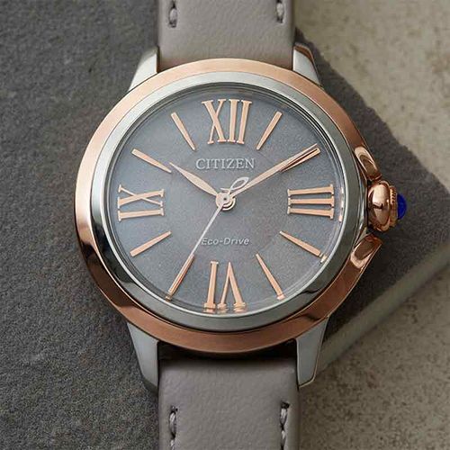 שעון סיטיזן Citizen EM1166-01Z לאישה בצבע אפור