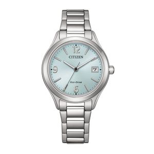 שעון Eco Drive אלגנטי כסוף לאישה FE6121-67L | סיטיזן Citizen