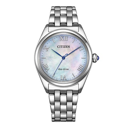 שעון סיטיזן Citizen EM1140-80D לאישה בצבע כסוף