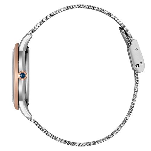 שעון סיטיזן Citizen EM1156-80X לאישה בצבע כסוף ורוז גולד