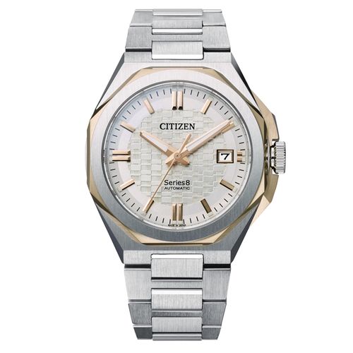 שעון סיטיזן Citizen NB6084-50A לגבר בצבע כסוף וזהב