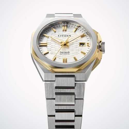 שעון סיטיזן Citizen NB6084-50A לגבר בצבע כסוף וזהב