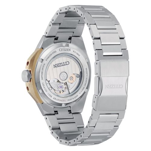 שעון סיטיזן Citizen NB6084-50A לגבר בצבע כסוף וזהב