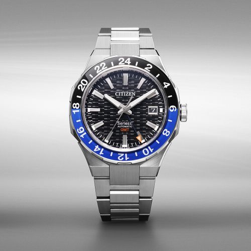 שעון סיטיזן Citizen NB6031-56E לגבר בצבע כחול ושחור