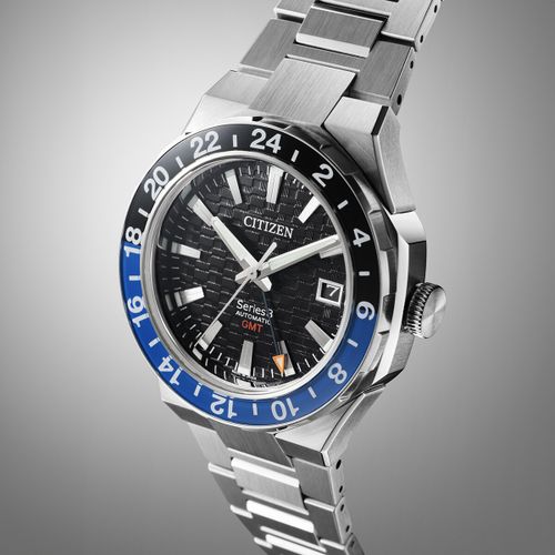 שעון סיטיזן Citizen NB6031-56E לגבר בצבע כחול ושחור